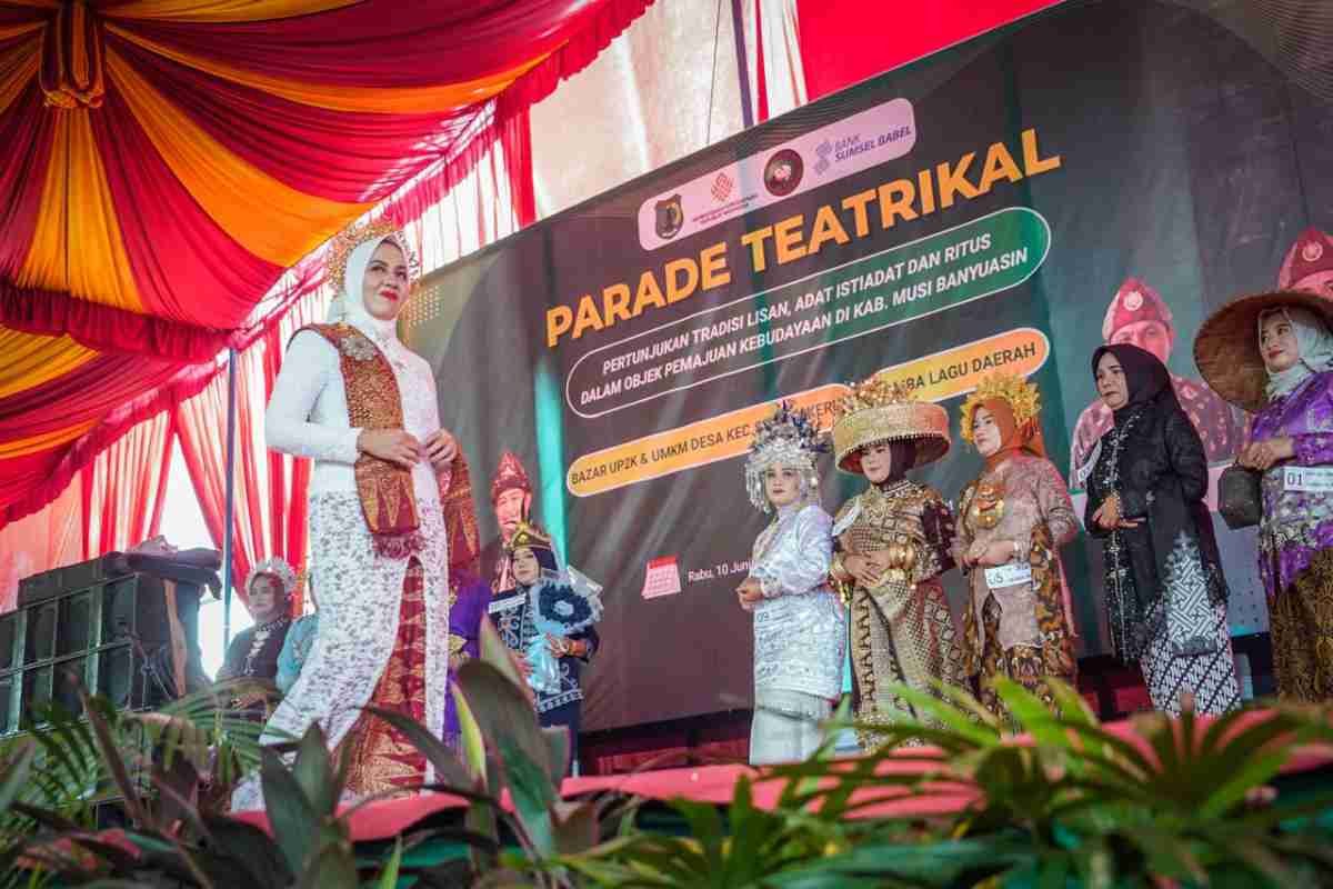 Rawat Warisan Tambak Panjang Heritage, Pemkab Muba Gelar Parade Budaya dan Pangan Murah