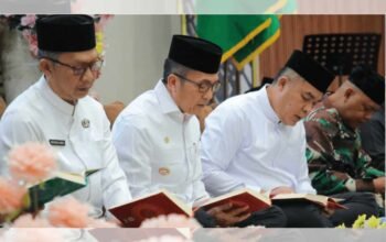 Refleksi Hari Jadi Ke-1343, Ribuan Qori Genggam Komitmen Spiritual Kota Palembang