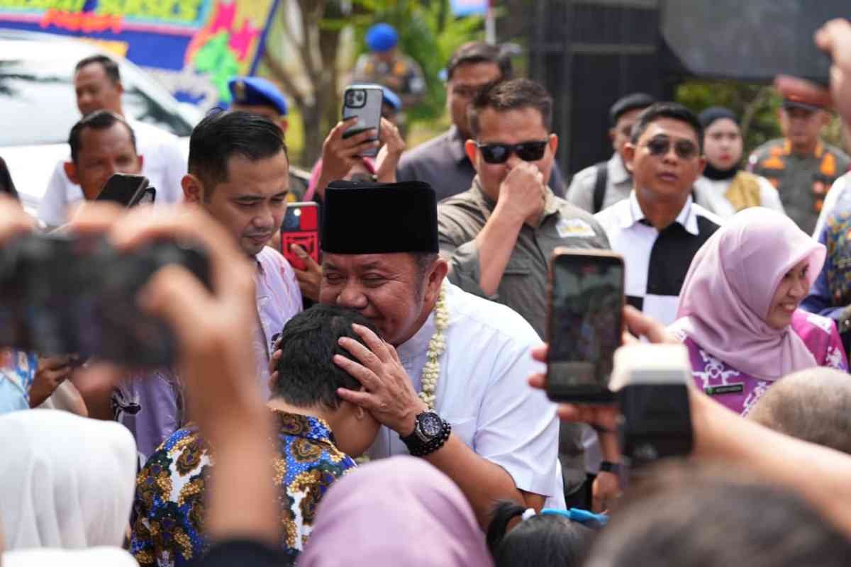 Resmikan SLBN Hayza Nur Ilmi, Herman Deru Minta Guru Mengajar dengan Kelembutan