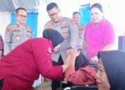 Semarak 80 Tahun Mengabdi, Polres OKU Nyatakan Komitmen Pelayanan Nyata Lewat Bhakti Kesehatan Massal