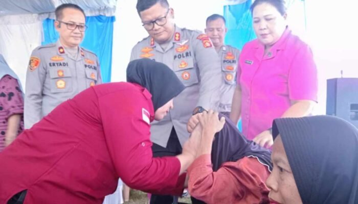 Semarak 80 Tahun Mengabdi, Polres OKU Nyatakan Komitmen Pelayanan Nyata Lewat Bhakti Kesehatan Massal