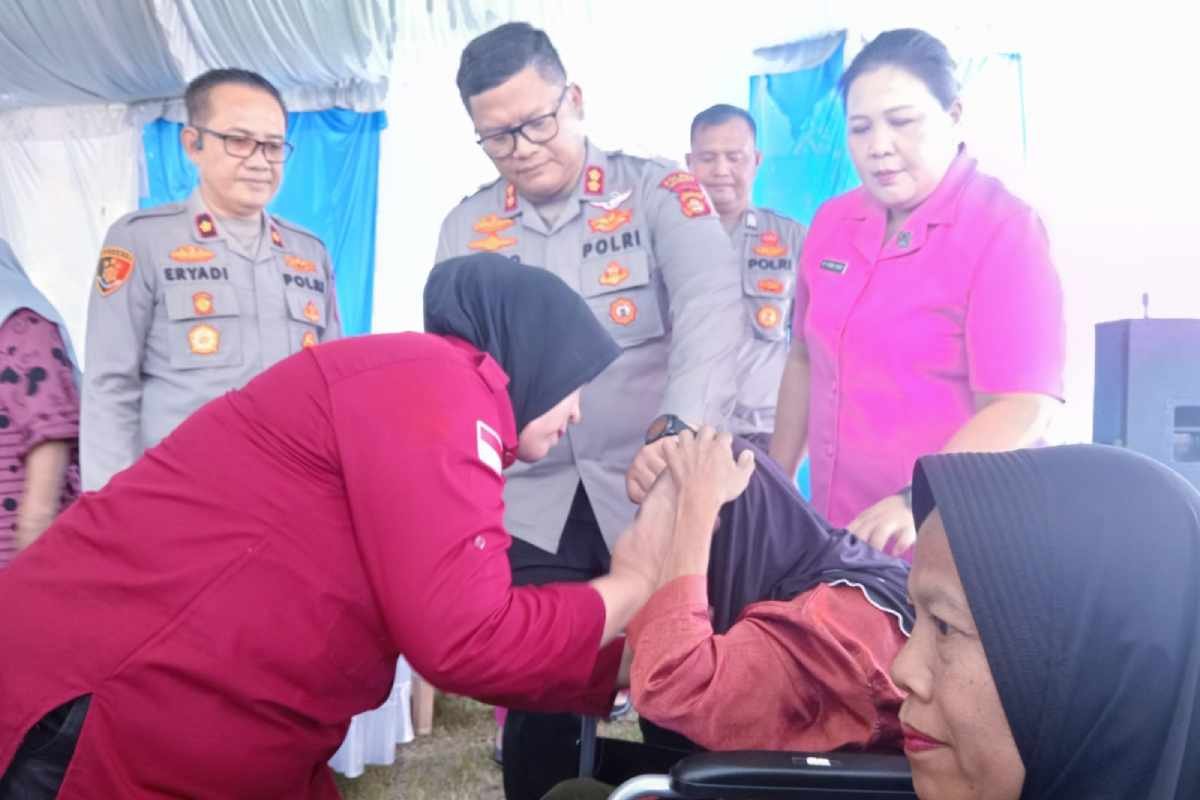 Semarak 80 Tahun Mengabdi, Polres OKU Nyatakan Komitmen Pelayanan Nyata Lewat Bhakti Kesehatan Massal