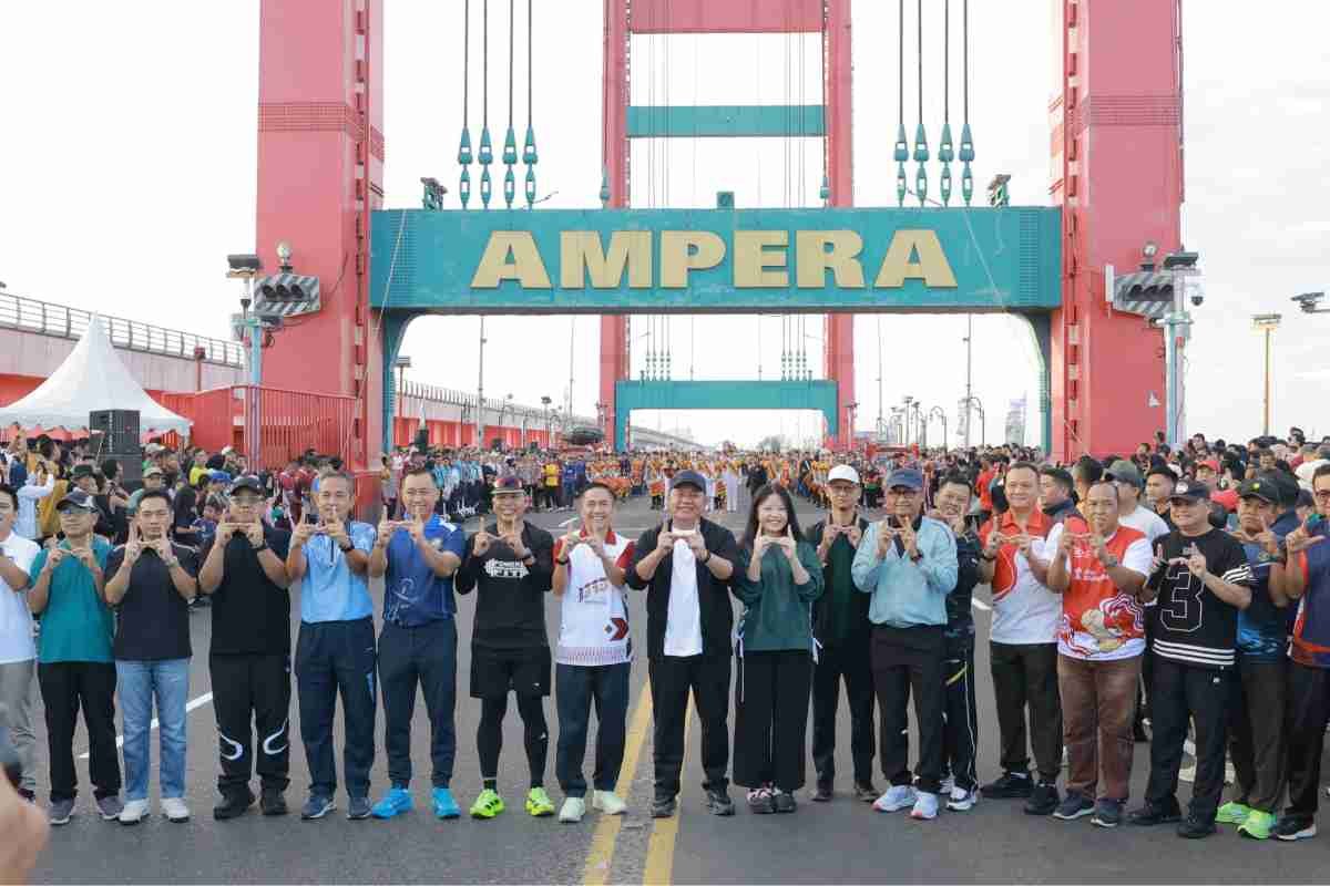 Sinergi Pemkot Palembang dan Pemprov Sumsel Hadirkan Ruang Publik Ramah Lingkungan di Jembatan Ampera