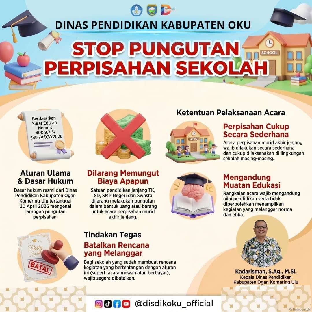 Stop pungutan perpisahan sekolah!Perpisahan adalah momen kebersamaan, bukan beban.Mari ciptakan