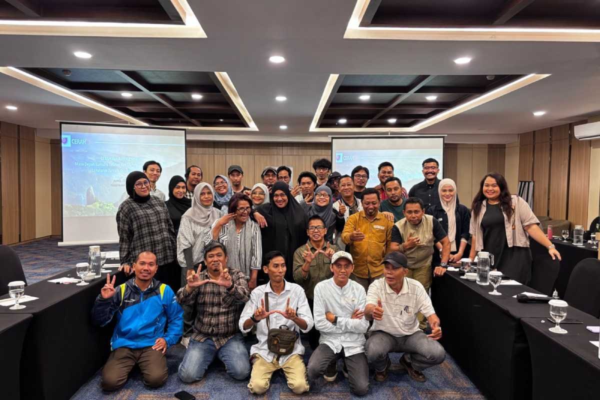 Yayasan Cerah dan AJI Palembang Gelar Lokakarya, Siapkan Jurnalis Hadapi Isu Transisi Energi