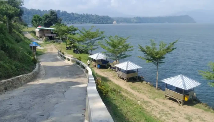 Akses jalan beton