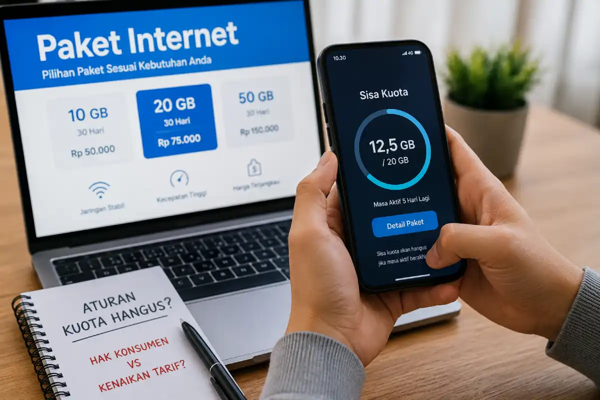 Aturan Kuota Hangus Jangan Picu Kenaikan Tarif Internet