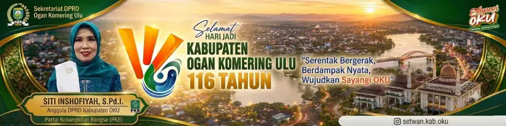 Banner HUT OKU 116 Ibu Siti PKB