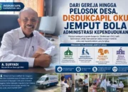 Dari Gereja hingga Pelosok Desa, Disdukcapil OKU Jemput Bola Administrasi Kependudukan