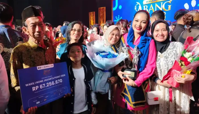 Dari Palembang ke Panggung Taman Ismail Marzuki, Grimonia Raih Wakil I None Jakarta Pusat 2026