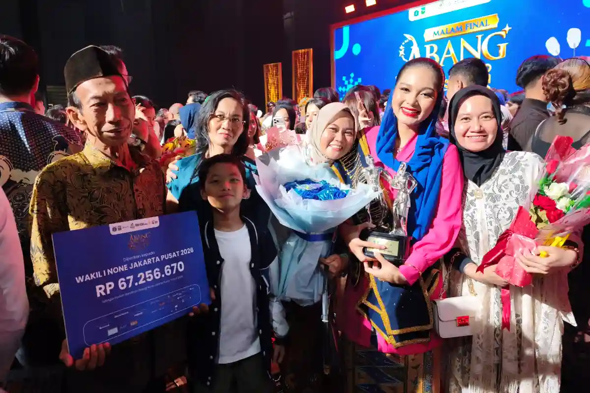 Dari Palembang ke Panggung Taman Ismail Marzuki, Grimonia Raih Wakil I None Jakarta Pusat 2026