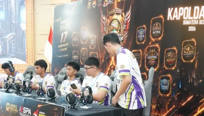 Dekati Komunitas Digital, Polda Sumsel Buka Jalur Pembinaan Atlet E-Sport