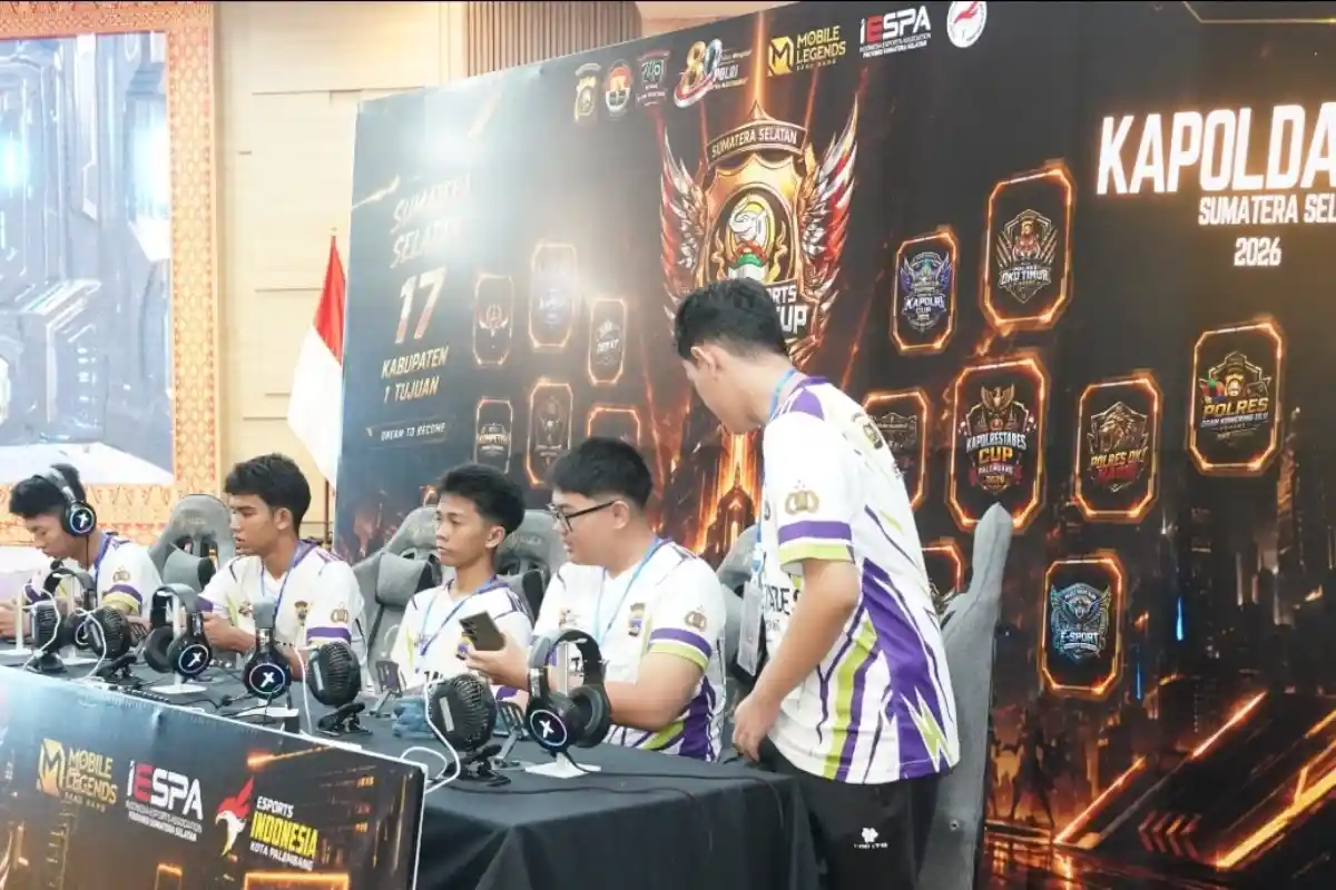 Dekati Komunitas Digital, Polda Sumsel Buka Jalur Pembinaan Atlet E-Sport