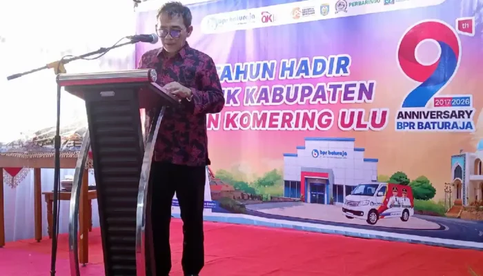 Direktur Utama PT BPR Baturaja (Perseroda) Fitriyadi Suhendra