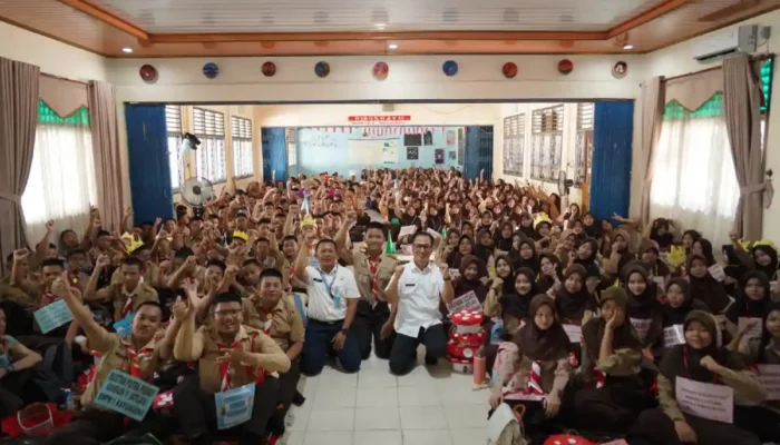 Diskominfo OKI Bekali Siswa Baru SMAN 1 Kayuagung Etika Digital