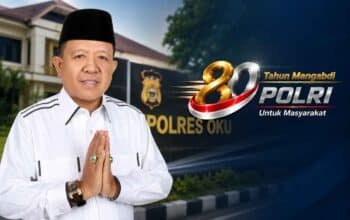 Hari Bhayangkara, Rudi Hartono Ajak Perkuat Sinergi Jaga Keamanan di OKU