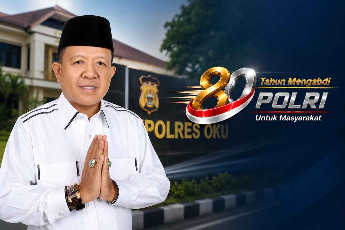 Hari Bhayangkara, Rudi Hartono Ajak Perkuat Sinergi Jaga Keamanan di OKU