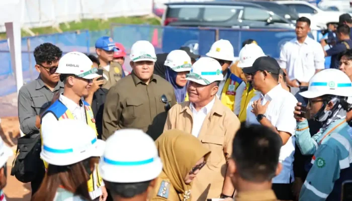 Herman Deru Tinjau Pembangunan Flyover JPL 123, Progres Capai 16 Persen