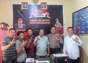 Kapolres OKU Sambangi Garda Prabowo, Tekankan Kemitraan Ormas Jaga Kamtibmas