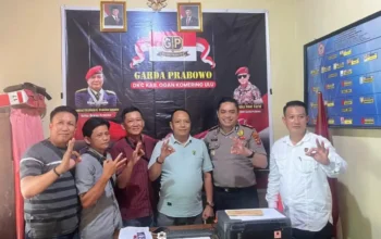 Kapolres OKU Sambangi Garda Prabowo, Tekankan Kemitraan Ormas Jaga Kamtibmas