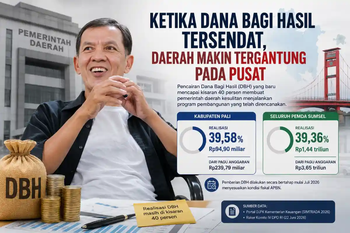 Ketika Dana Bagi Hasil Tersendat, Daerah Makin Tergantung pada Pusat