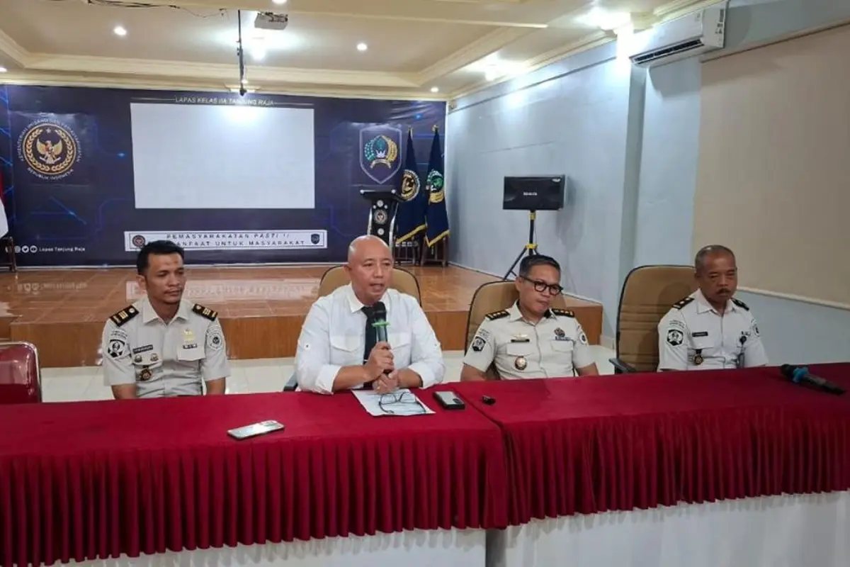 Napi Live Facebook dari Dalam Sel, Lapas Tanjung Raja Akui Keterbatasan Pengawasan