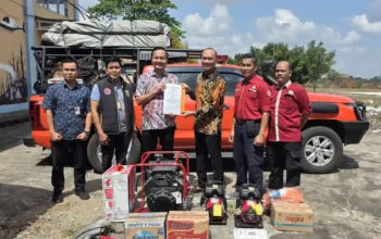 OKU Terima Bantuan Peralatan Karhutla di Tengah Peningkatan Titik Panas