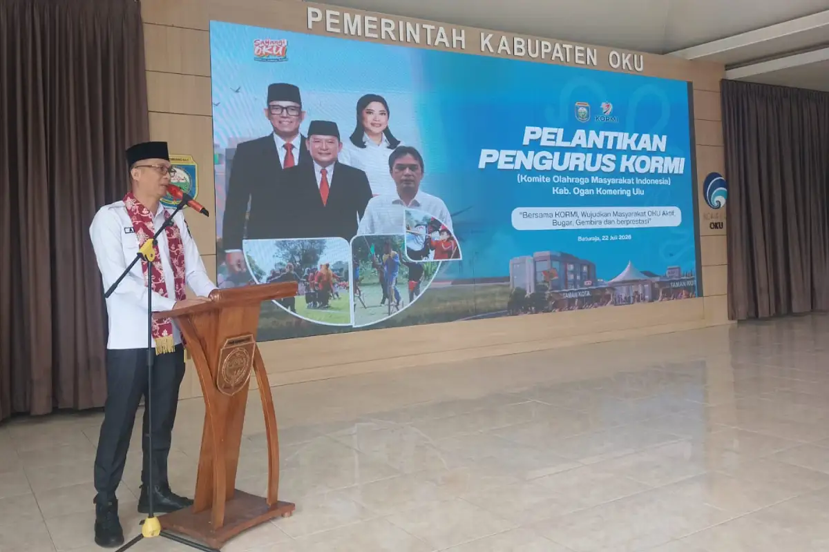 Pemkab OKU Perkuat Budaya Olahraga Masyarakat Melalui KORMI