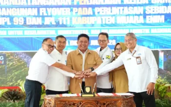 Pemprov Sumsel dan Mitra Sepakati Pembangunan Empat Flyover di Muara Enim