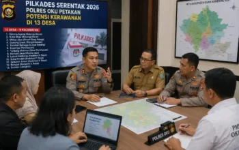 Pilkades Belum Dimulai, Polres OKU Mulai Petakan Potensi Kerawanan di 13 Desa