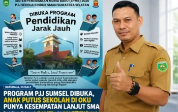 Program PJJ Sumsel Dibuka, Anak Putus Sekolah di OKU Punya Kesempatan Lanjut SMA