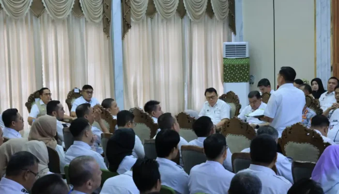 Realisasi Pemkot Baru 35 Persen, Ratu Dewa Menelaah Kinerja OPD