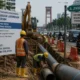 Tersandera Izin Pusat di Sudirman, Perluasan Air Bersih Palembang Tertahan