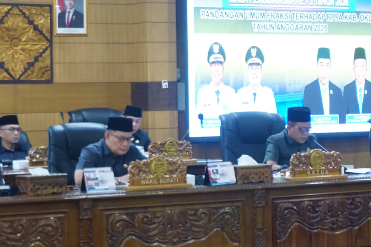 Wabup OKU Sesalkan Kepala OPD Absen saat DPRD Bahas Aspirasi Masyarakat