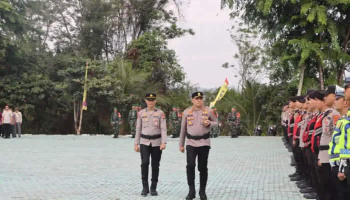 Antisipasi Musim Kemarau, Polres OKU Siagakan Personel Gabungan dan Alat Penanganan Karhutla