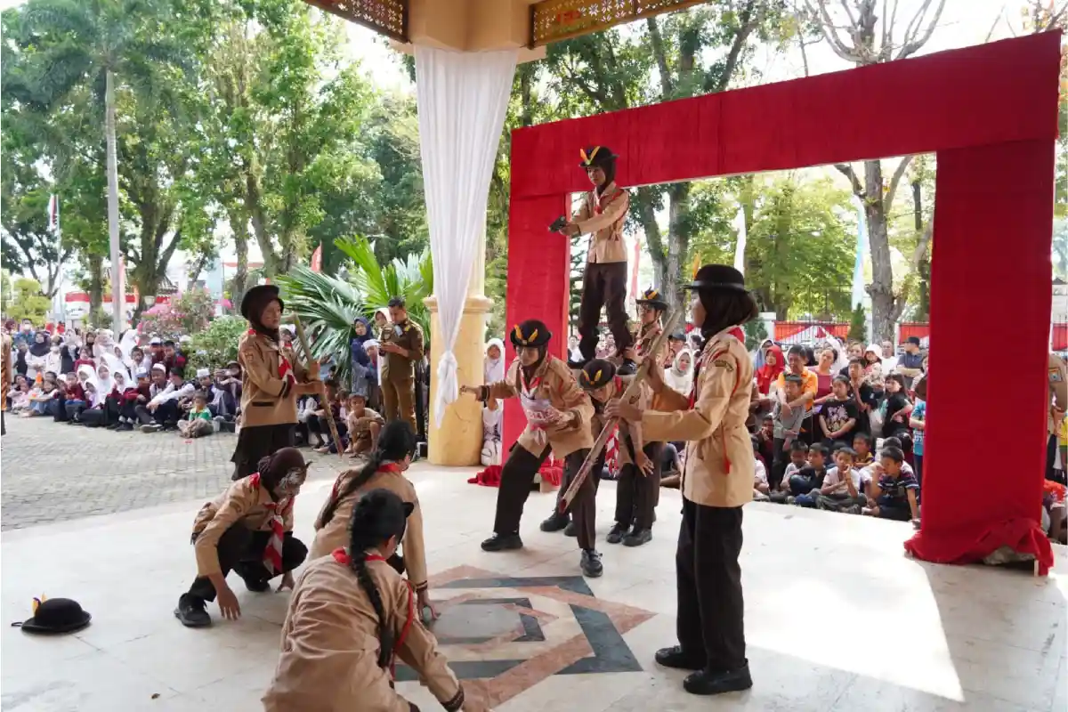 Bikin Geram, Oknum Satpol PP di OKI Diduga Bentak dan Usir Warga Saat Lomba Gerak Jalan