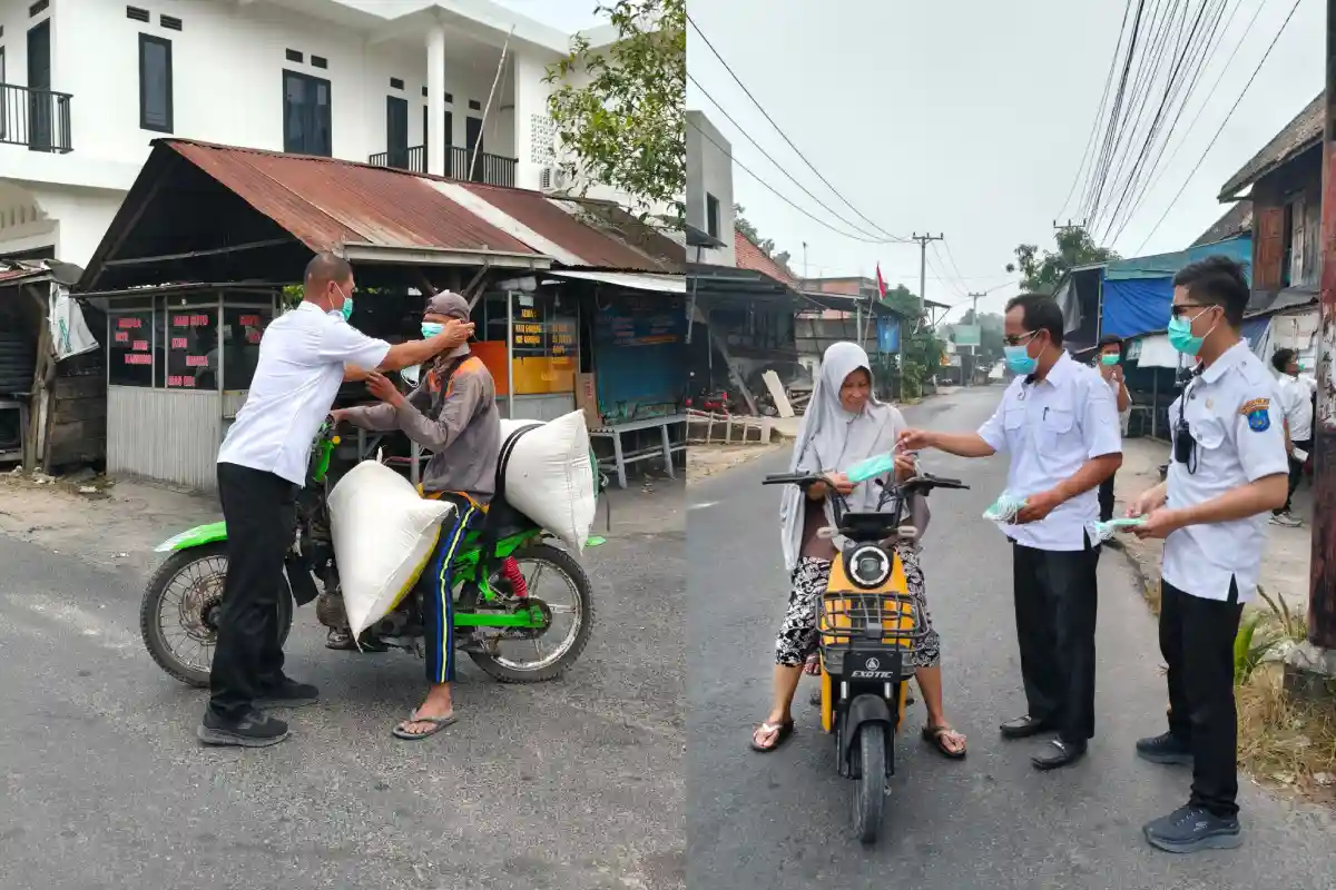 Cegah Lonjakan ISPA Akibat Kabut Asap, Dinkes OKI Sebar 32.200 Masker ke Daerah Rawan