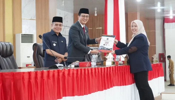 DPRD Ogan Ilir Gelar Paripurna Pandangan Fraksi Atas Pertanggungjawaban APBD 2025