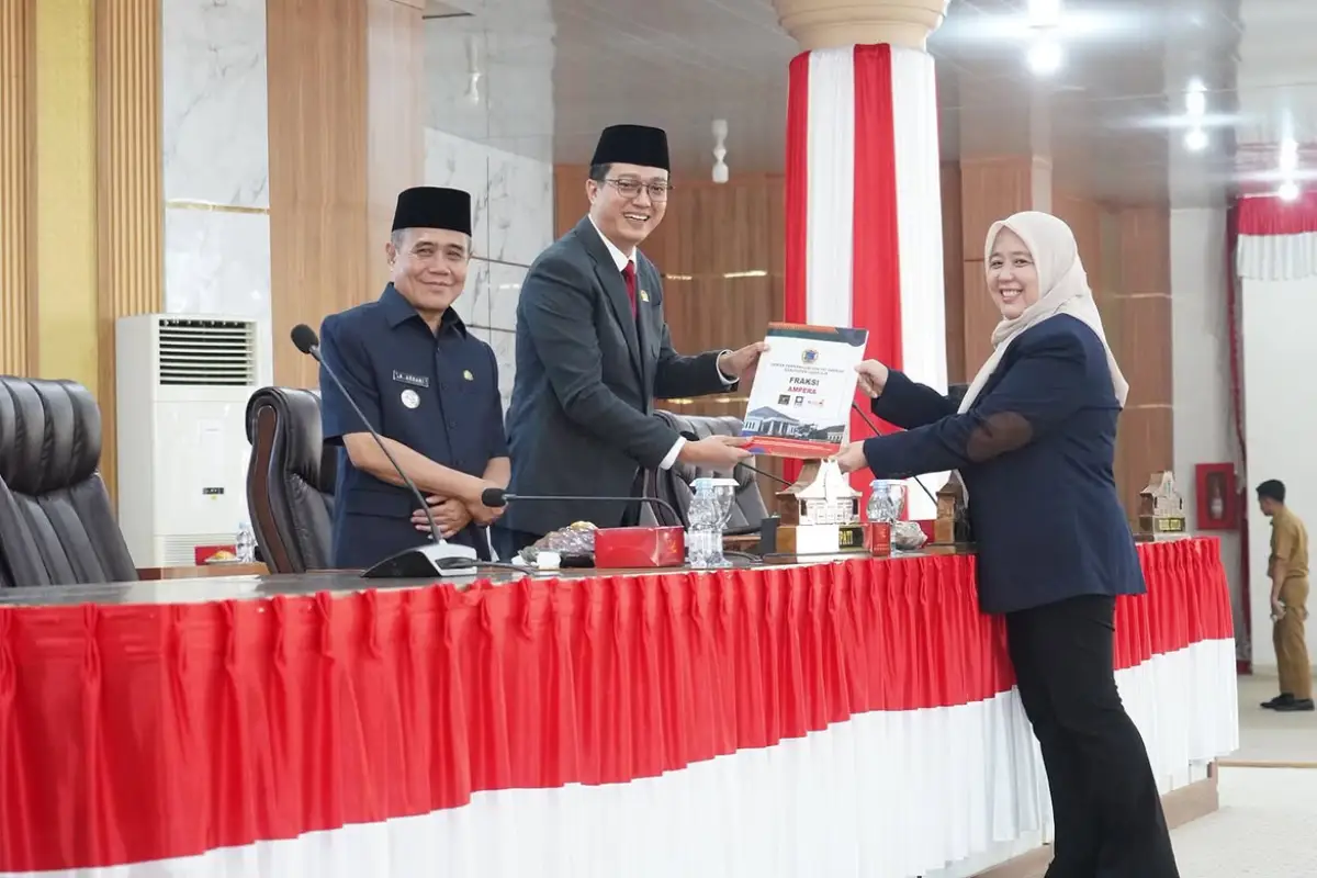 DPRD Ogan Ilir Gelar Paripurna Pandangan Fraksi Atas Pertanggungjawaban APBD 2025