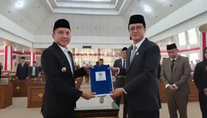 DPRD Ogan Ilir Gelar Paripurna ke-XXXI Bahas Laporan Pansus Raperda Usul Pemkab 2026