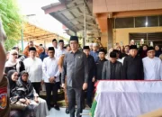 DPRD Ogan Ilir Lepas Almarhum Muhammad Sayuti Lewat Upacara Penghormatan Terakhir