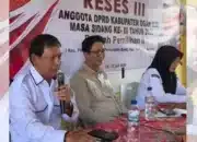 Gelar Reses Masa Sidang III di Pemulutan, Ketua DPRD Ogan Ilir Edwin Cahya Putra Serap Aspirasi Warga