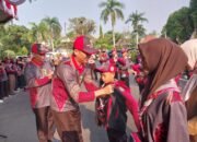 Sekda OKU Lepas Kontingen Pramuka Menuju Jamnas XII