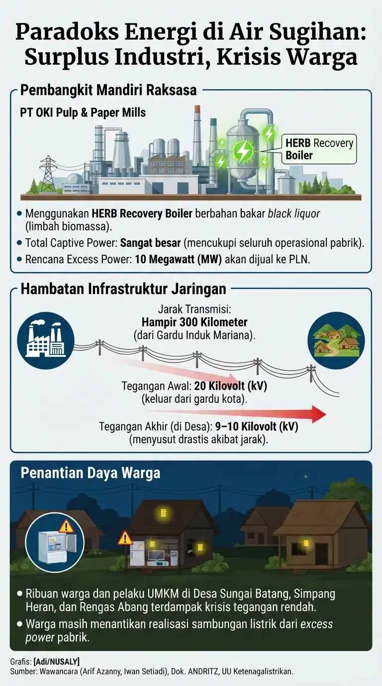 Paradoks Energi di Air Sugihan