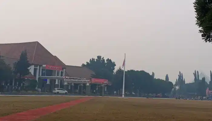 Kabut Asap Karhutla Kian Pekat, Disdik OKI Undurkan Jam Masuk Sekolah Jadi Pukul 09.00 WIB
