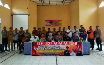 Merah Putih dan Misi Menjaga Bumi Lengkiti dari Karhutla