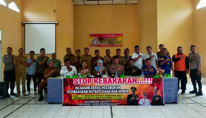 Merah Putih dan Misi Menjaga Bumi Lengkiti dari Karhutla