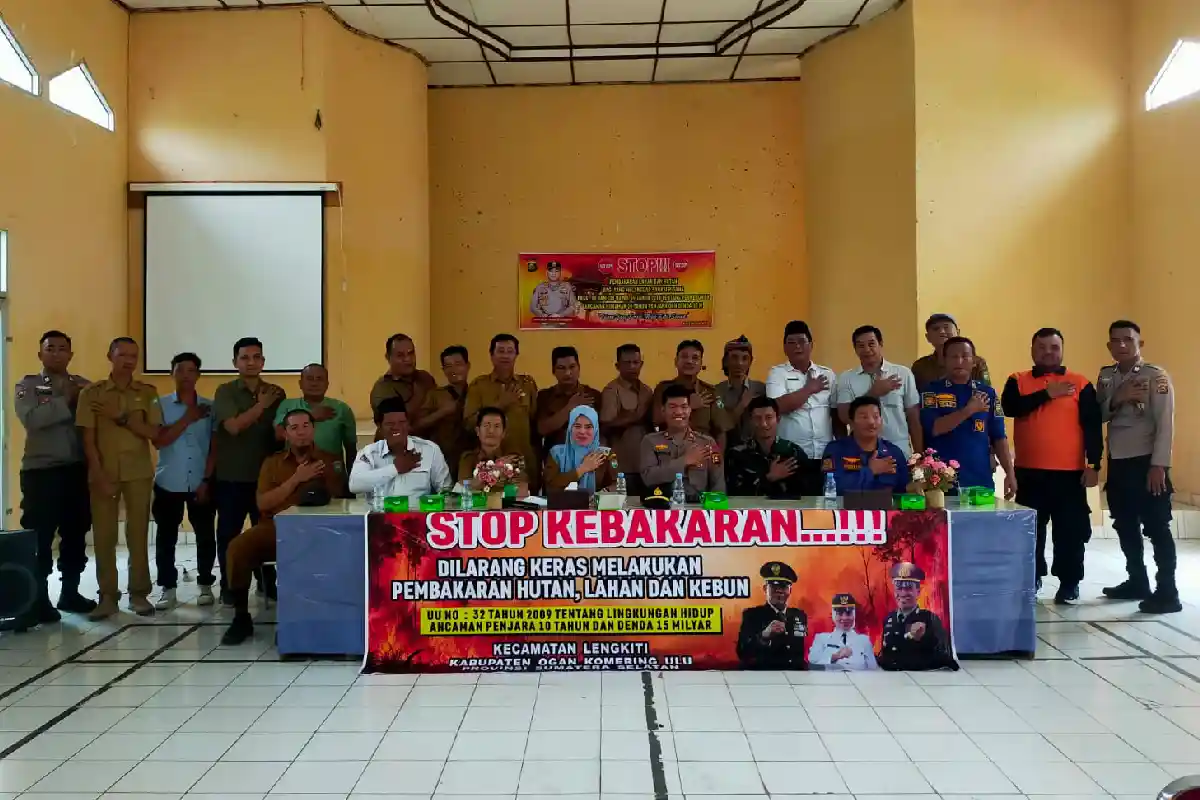 Merah Putih dan Misi Menjaga Bumi Lengkiti dari Karhutla