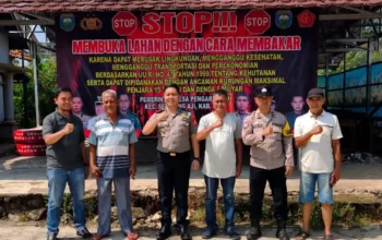 Pencegahan Karhutla di Semidang Aji, Polsek Tekankan Edukasi Lingkungan dan Sanksi Hukum
