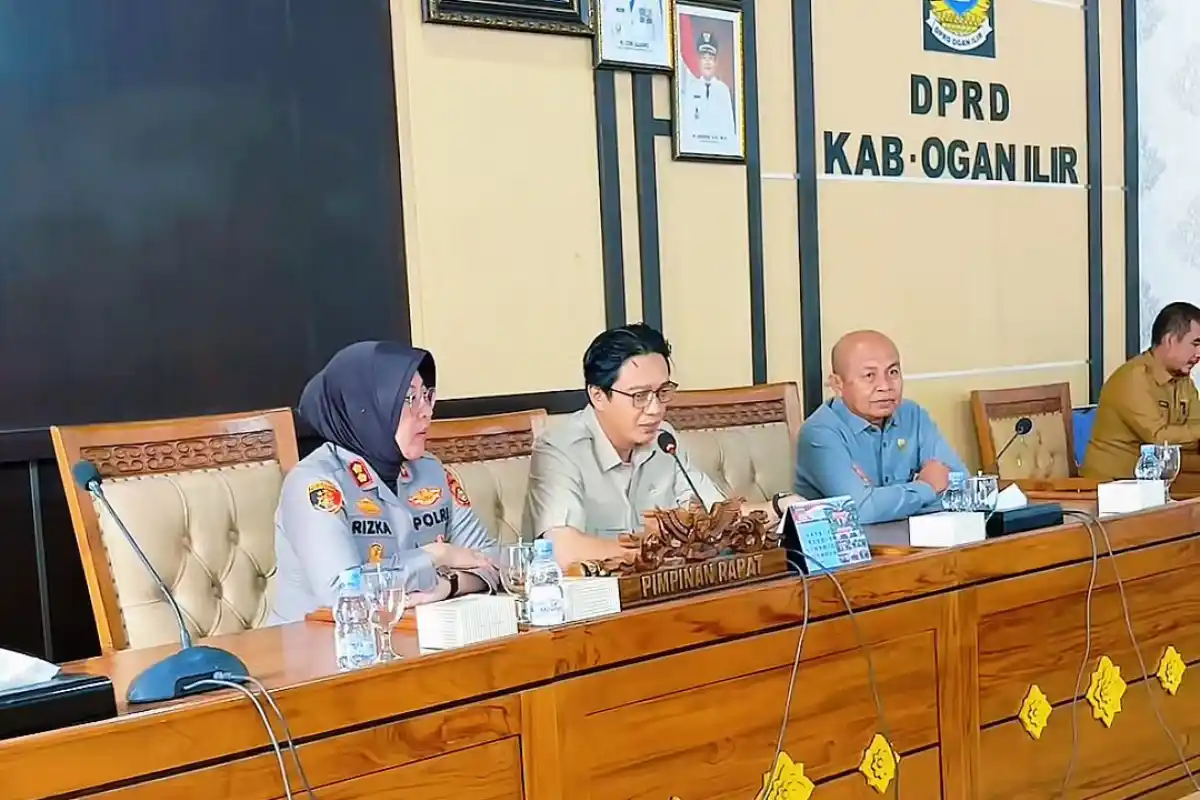 Perkuat Sinergi Kamtibmas, DPRD Ogan Ilir Sambut Kunjungan Kerja Kapolres Baru AKBP Rizka Aprianti